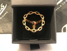 RedCat Sixtyfour &Fiftynine Gold Miniature Steel Chain steering Wheel by Jevries