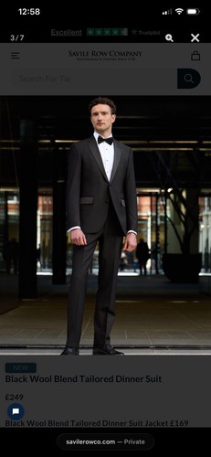 Savile row company mens black - mens,