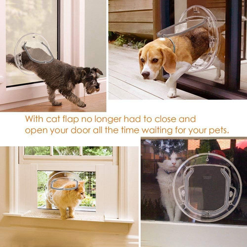 Cat flap for - for, doors,
