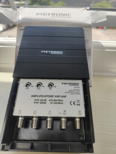 Metronic uhf and vhf - uhf, signal