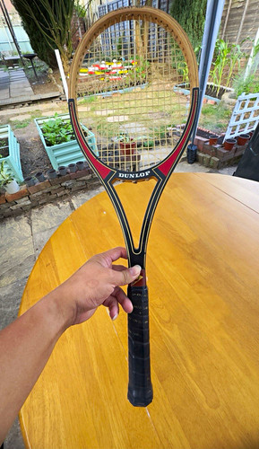 Dunlop galaxy wooden tennis - dunlop,