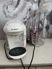 TASSIMO Bosch Vivy 2 TAS1407GB/02 Cream Coffee Machine 1300W With Stand- Working