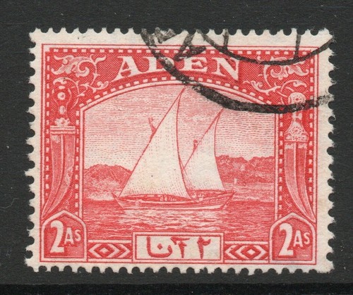 Aden 1937 dhows scarlet sg - aden,