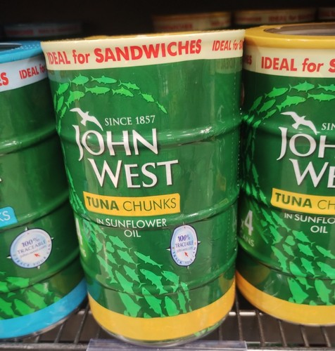 John west tuna chunks - john,