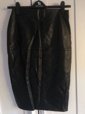 River Island Midi Faux Leather