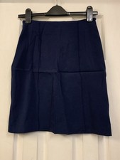 Vintage 90s Moschino Cheap & Chic Navy Pencil Skirt 6