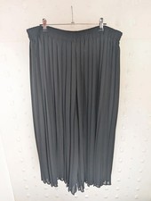 Vintage Pleated Sheer Culottes