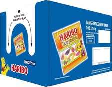 Haribo tangfastic mini bags Pack of 100 x 16g