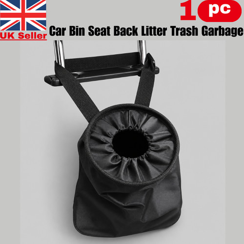 Car bin seat back - back, trash