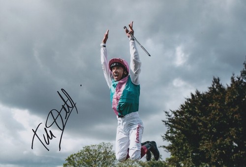 Frankie dettori hand signed - frankie,