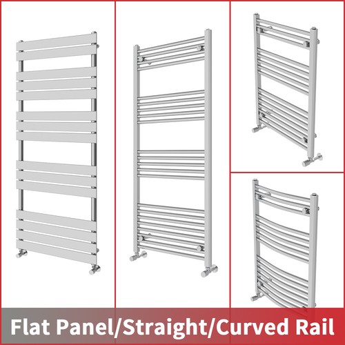 Chrome flat panel straight - chrome,