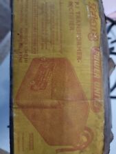 model train triang P.1 transformer - rectfier Boxed Untested 