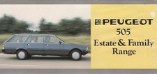 Peugeot 505 Estate & Family