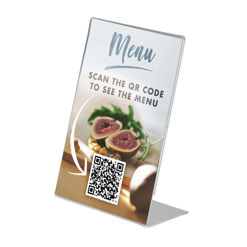 Acrylic sign menu holders - a5, /