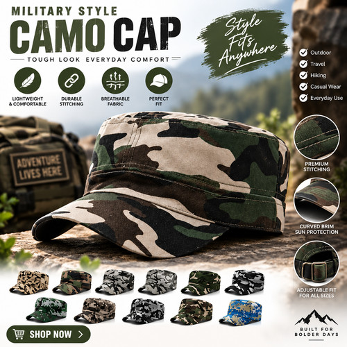 Beechfield army plain camo - beechfield,