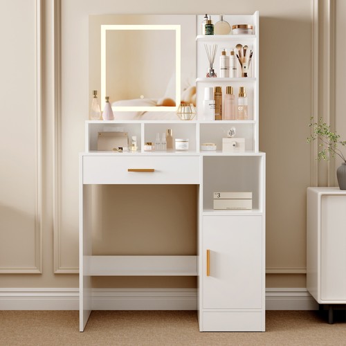 Dressing table mirror - table, w/mirror