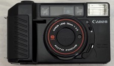 Canon Sure Shot AF35M II 35mm Film Camera Point & Shoot Compact 38mm f2.8 Lens