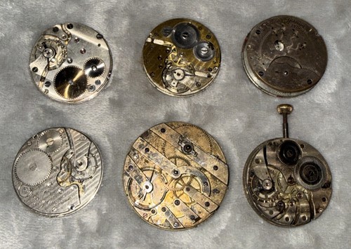 Antique movements for - 6,