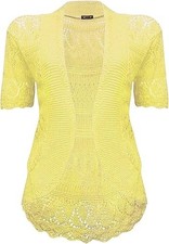 Womens Cropped Bolero Shrug
