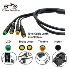 Bafang Wiring for 1T4 Cable