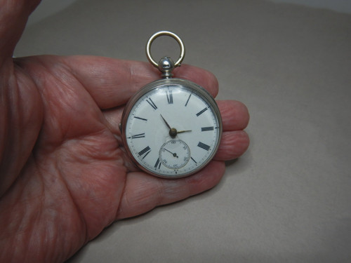 Antique sterling silver cased - sterling,