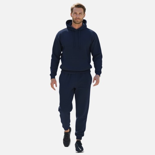 Mens navy tracksuit set - tracksuit,