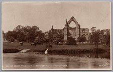 BOLTON - Greater Manchester Bolton Abbey Real Photo Postcard Posted 1926