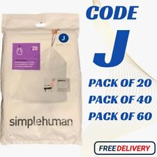Simplehuman J Bin Liners J Bin
