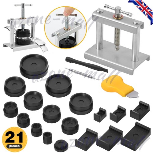 Watch back press tool - press, with