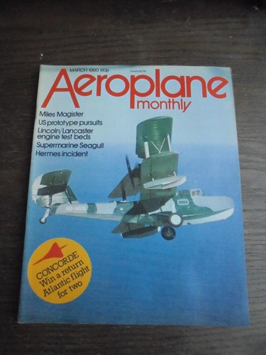 Aeroplane monthly magazine - monthly,
