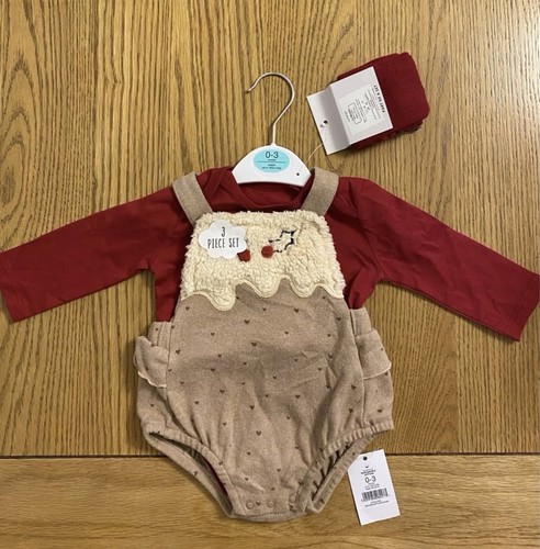 Christmas pudding baby clothes - baby,