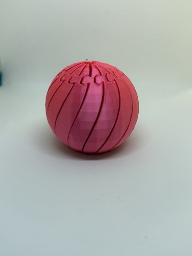 Kinetic printed sphere - kinetic,
