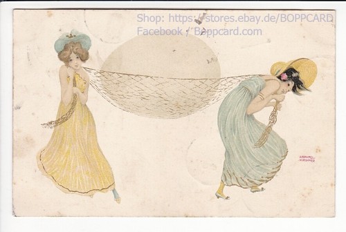 Artist card raphael kirchner - artist,
