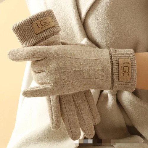 Winter cashmere gloves warm - winter,