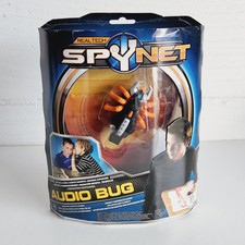 Jakks Pacific RealTech Spynet Audio Bug Toy Figure Spy Device New Boxed