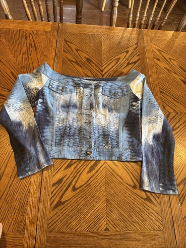 Roberto cavalli denim jacket - roberto,