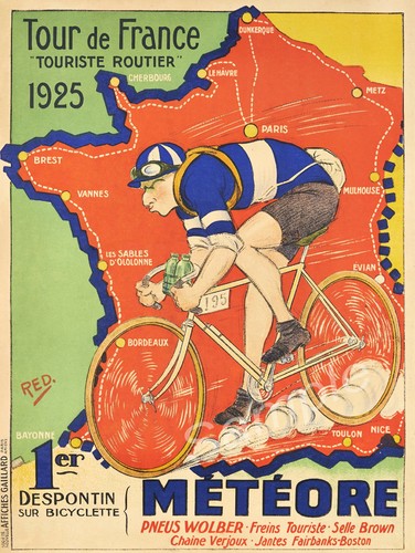 Vintage 1925 tour france - vintage,