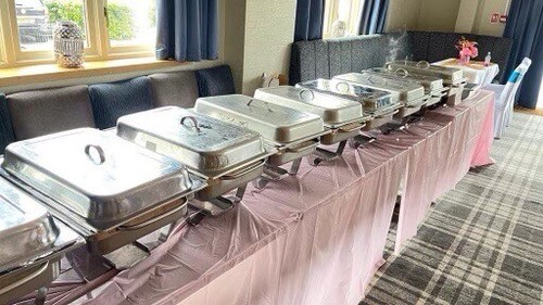 Chafing dish food warmer for - chafing,