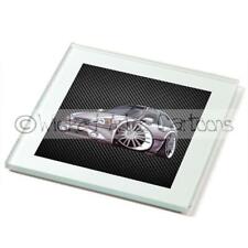 WickedArtz Cartoon Car Ford Fiesta MK5 Zetec S 1999+ Premium Drinks Coaster