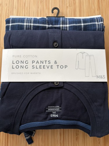 Mens pyjamas long sleeve - m&s,