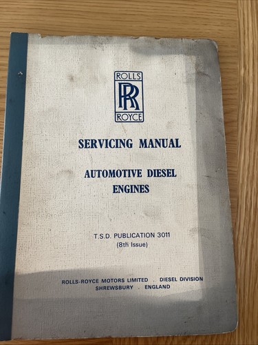 Rolls royce service manual - rolls,