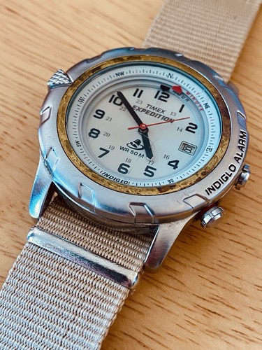 Timex expedition indiglo alarm - timex,