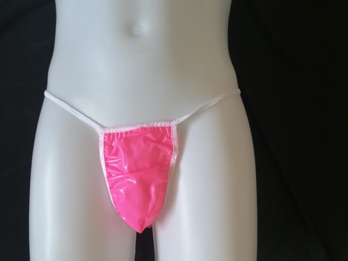 Pvc panties knickers tanga - knickers,