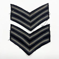 Genuine WW2 RAF Royal Air Force Sergeants Rank Stripes