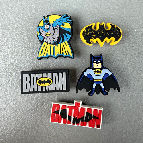 Batman croc charms - batman,