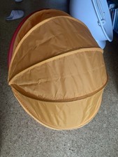 IKEA PS LÖMSK Kids Swivel spinning sensory Egg Chair with Pull down hood