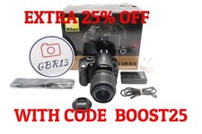 Nikon D5000 DSLR Camera 12.3MP Kit with 18-55mm Shutter Count 10063, REFURBISHED