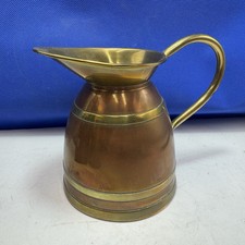 Jug Copper with Brass Peerage