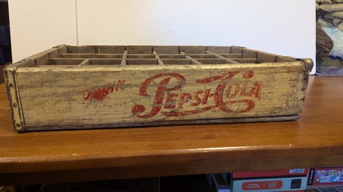 Pepsi cola vintage wooden - cola, 24