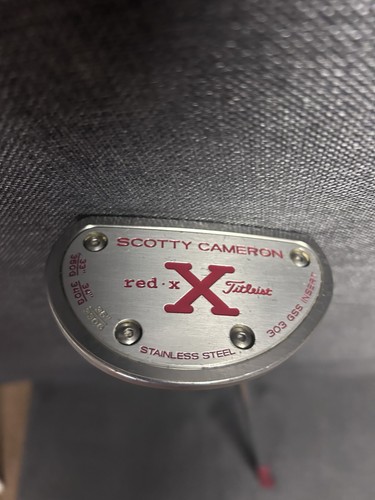 Titleist scotty cameron red - scotty, x